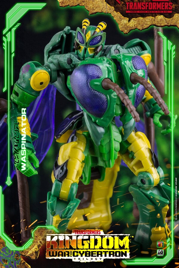 Transformers Kingdom Waspinator Toy Photography Images By IAMNOFIRE  (1 of 16)